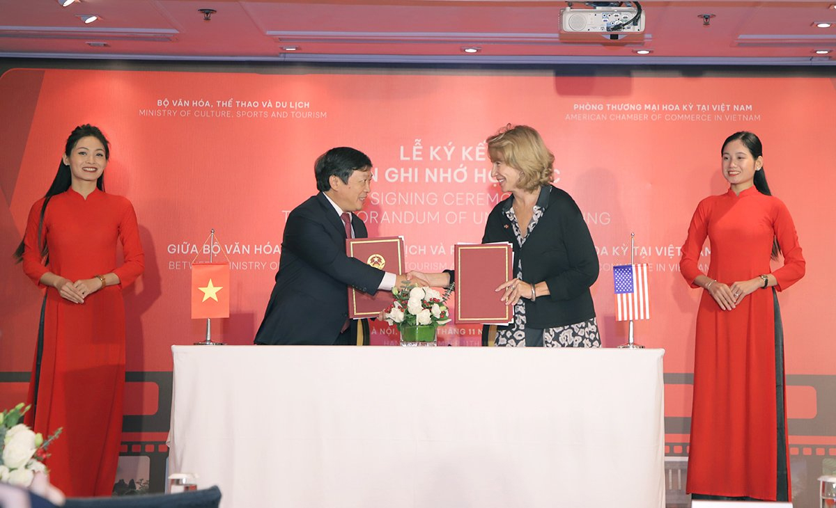 Mocst And Amcham In Vietnam Sign The Mou On Cooperation In The Fields