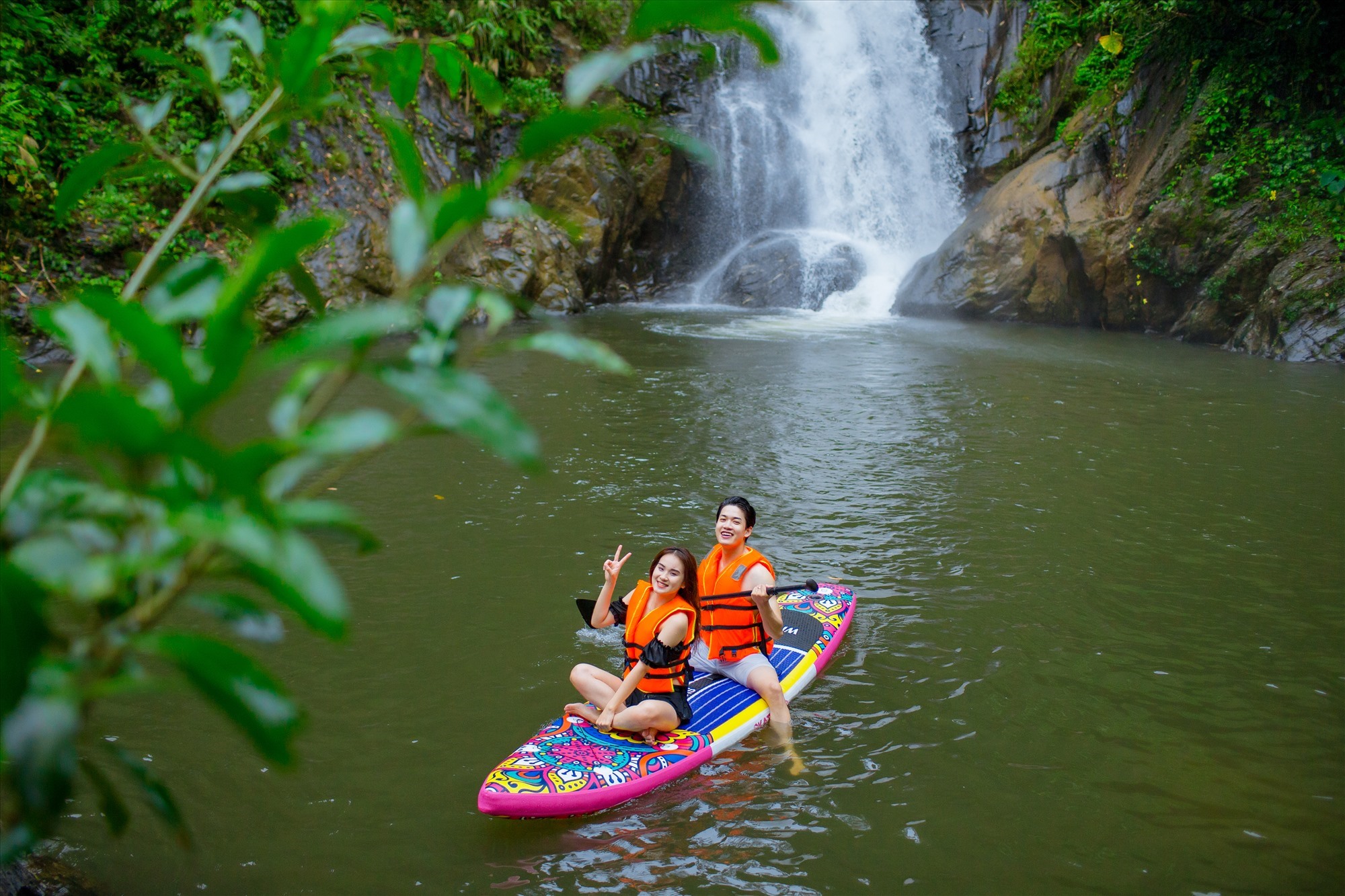 Record for most natural waterfalls to Cong Troi ecotourism site - ASEAN  Tourism Standards