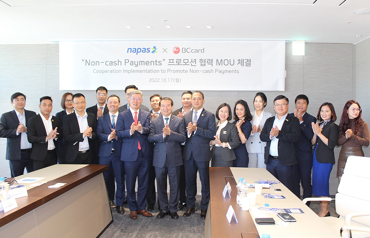 NAPAS-BC Card cooperation for non-cash payments