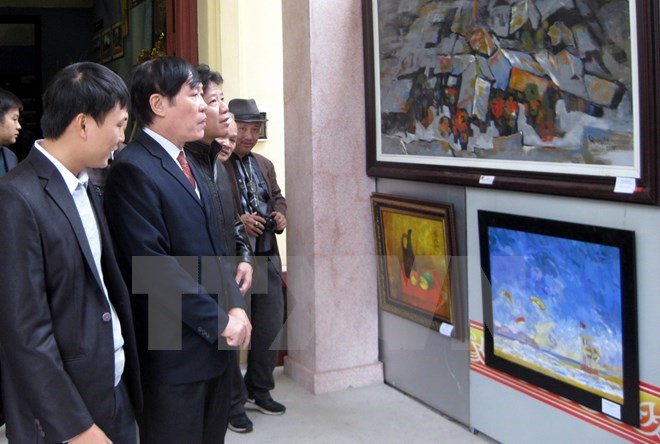 First Viet Nam-RoK contemporary art exhibition opens - Viet Nam ...