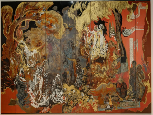 Viet Nam lacquer exhibition in Singapore