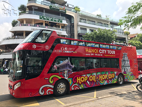 Ha Noi launches double-storey bus service - Viet Nam National Authority ...