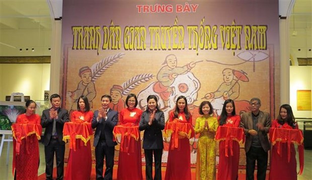Folk paintings displayed in Hai Phong - Viet Nam National Authority of ...