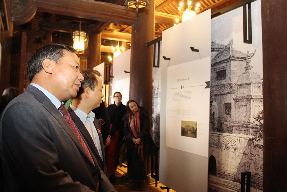 The Opening of Exhibition "Temple of Literature in the recognition of ...