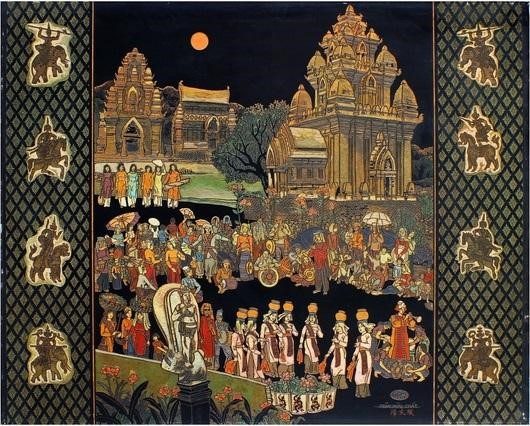 Exhibition "Colours of Country's Spring" at The Vietnam National Fine ...
