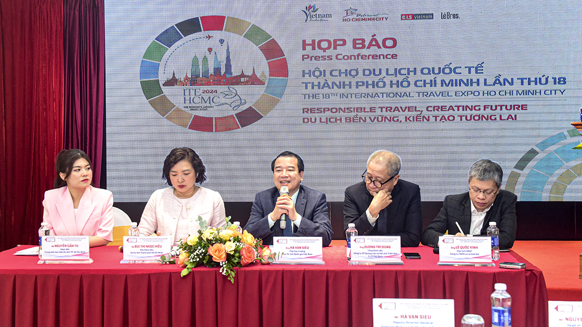 Press conference on ITE HCMC 2024 Viet Nam National Authority of Tourism