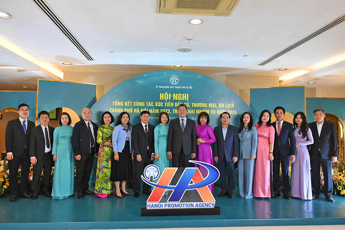 Hà Nội tổ chức Hội nghị tổng kết công tác xúc tiến đầu tư, thương mại, du lịch năm 2023