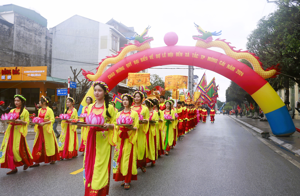 Quảng Ninh: Rộn ràng khai hội đền Xã Tắc năm 2024