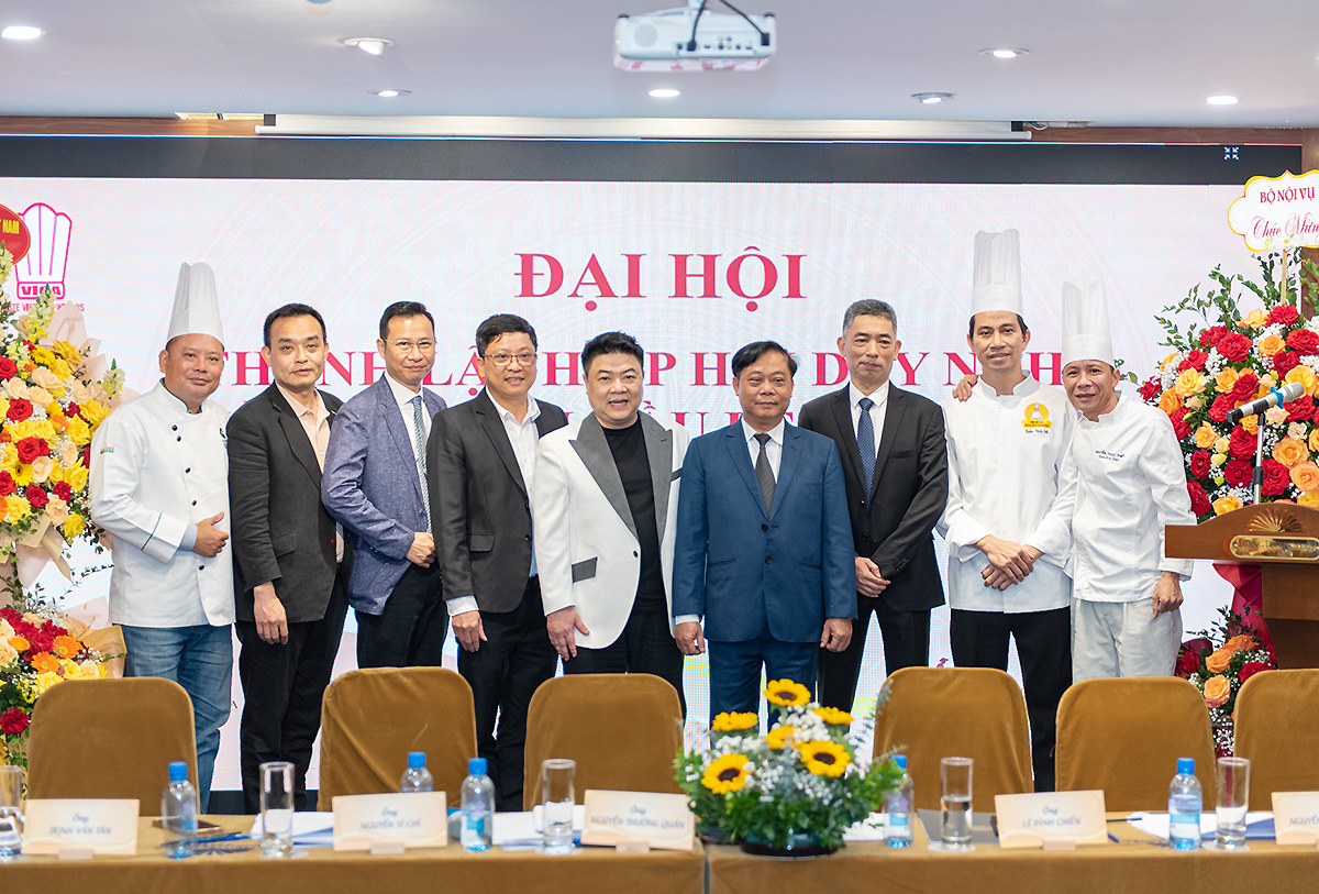 Ra mắt Hiệp hội Dạy nghề và Việc làm Đầu bếp Việt Nam