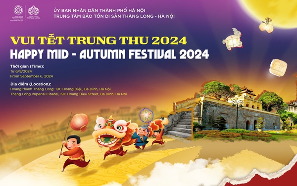 Hà Nội: Trải nghiệm Tết Trung thu xưa tại Hoàng thành Thăng Long