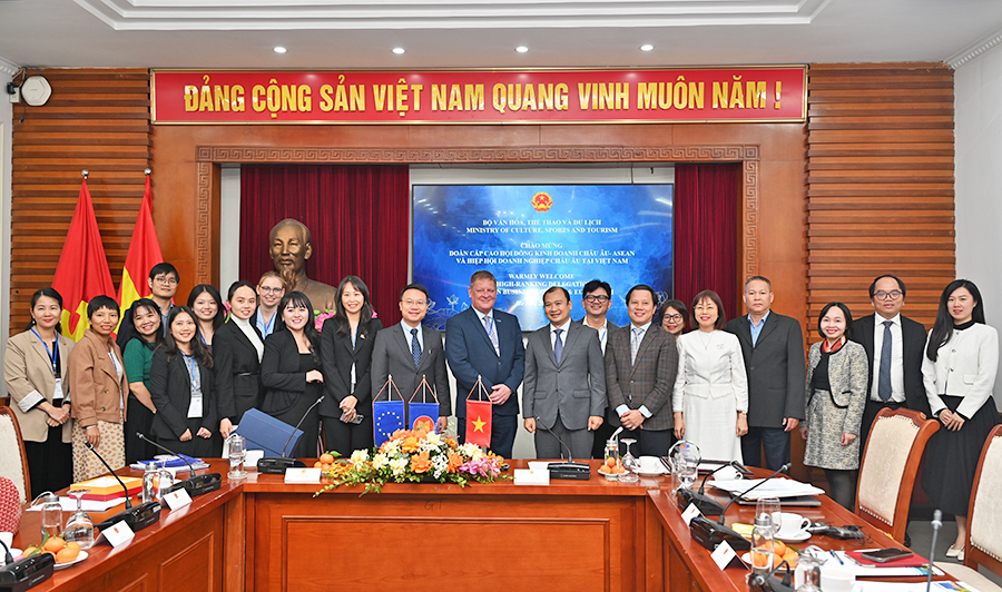 Bộ VHTTDL và cộng đồng doanh nghiệp châu Âu tăng cường đối thoại, thúc đẩy hợp tác du lịch trong giai đoạn mới