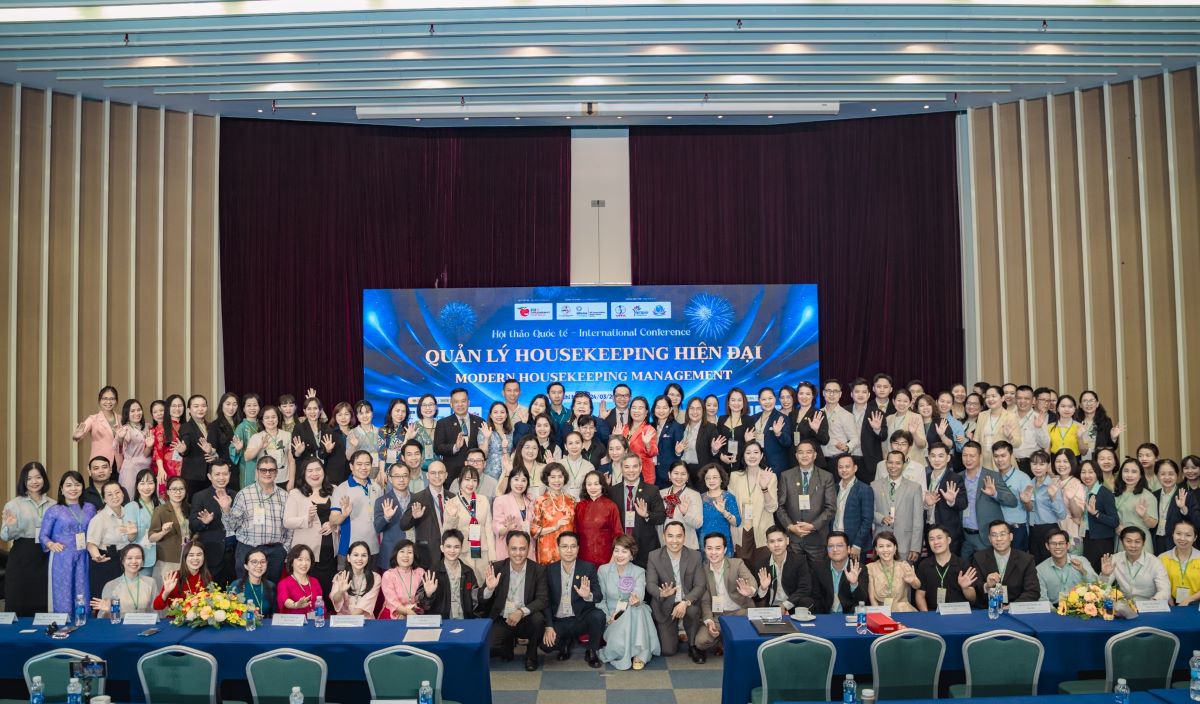 Hội thảo quốc tế “Modern Housekeeping Management”: Định hình chuẩn mực quản lý lưu trú trong kỷ nguyên số