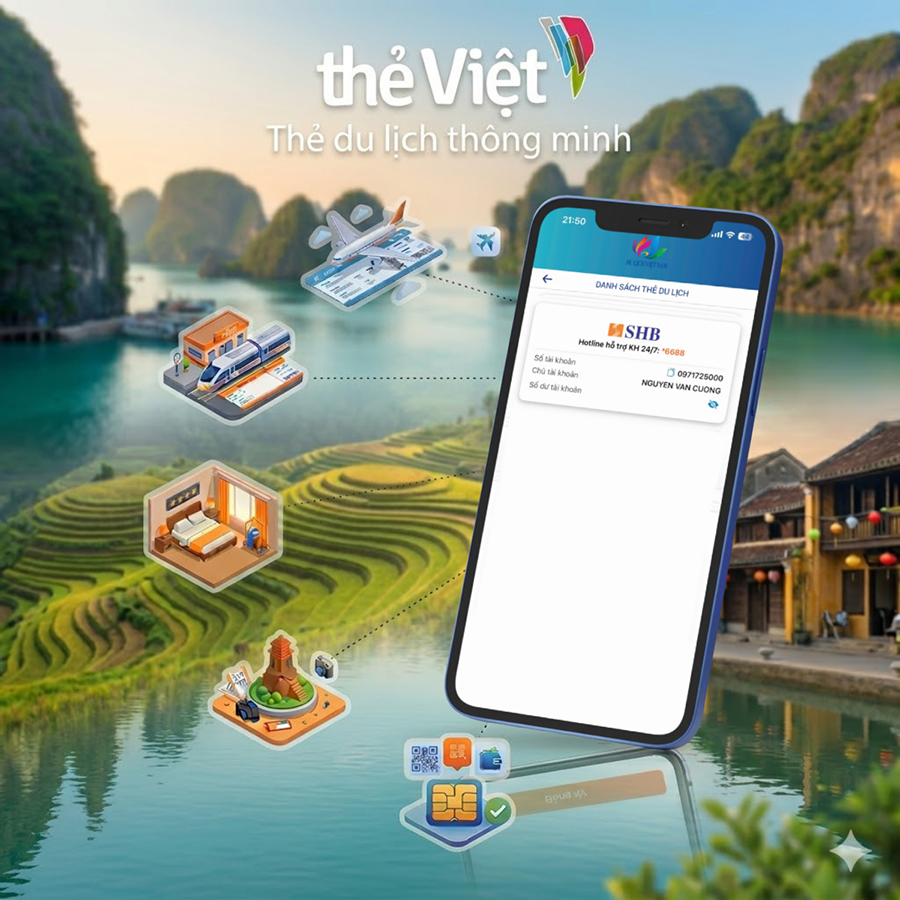 Thẻ du lịch thông minh - người bạn đồng hành của du khách trong thời đại số