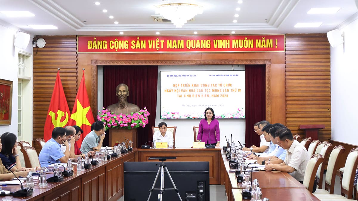 Chuẩn bị tốt nhất các điều kiện để tổ chức thành công Ngày hội Văn hoá dân tộc Mông lần thứ IV năm 2026