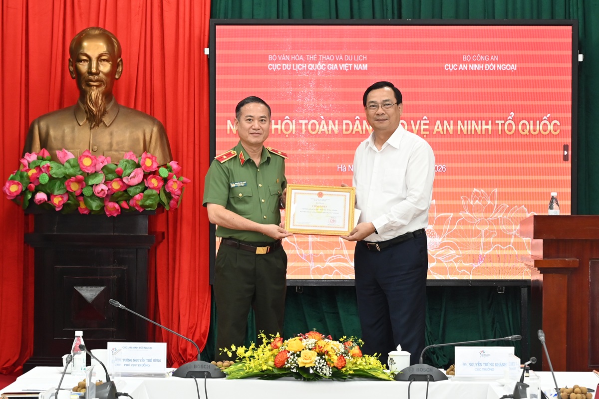 Cục Du lịch Quốc gia Việt Nam hưởng ứng phong trào Toàn dân bảo vệ an ninh Tổ quốc