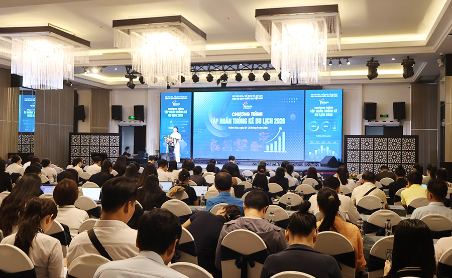Trung tâm Thông tin du lịch tập huấn công tác thống kê và chuyển đổi số du lịch năm 2026 tại Khánh Hòa